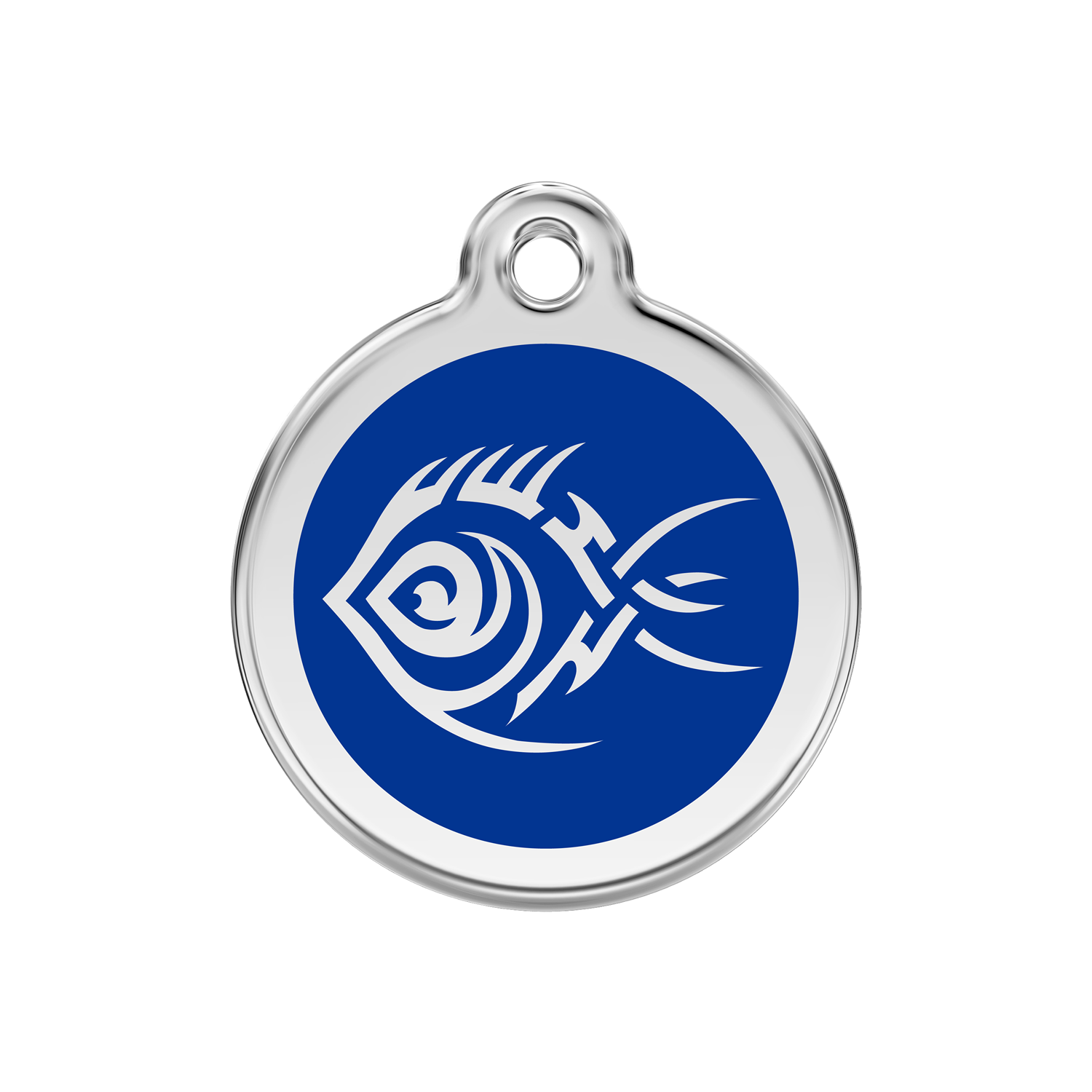 Tribal Fish Pet Tag