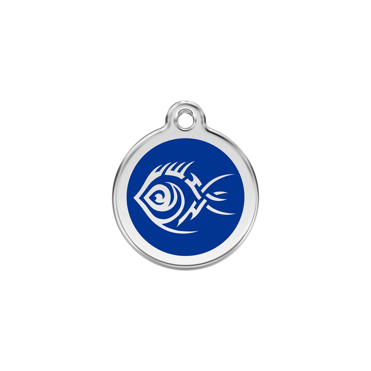 Tribal Fish Pet Tag