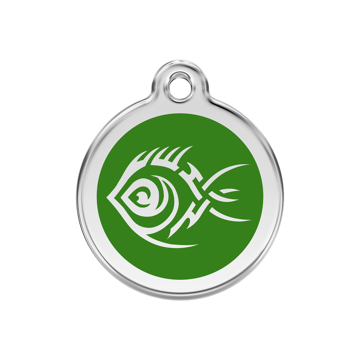 Tribal Fish Pet Tag