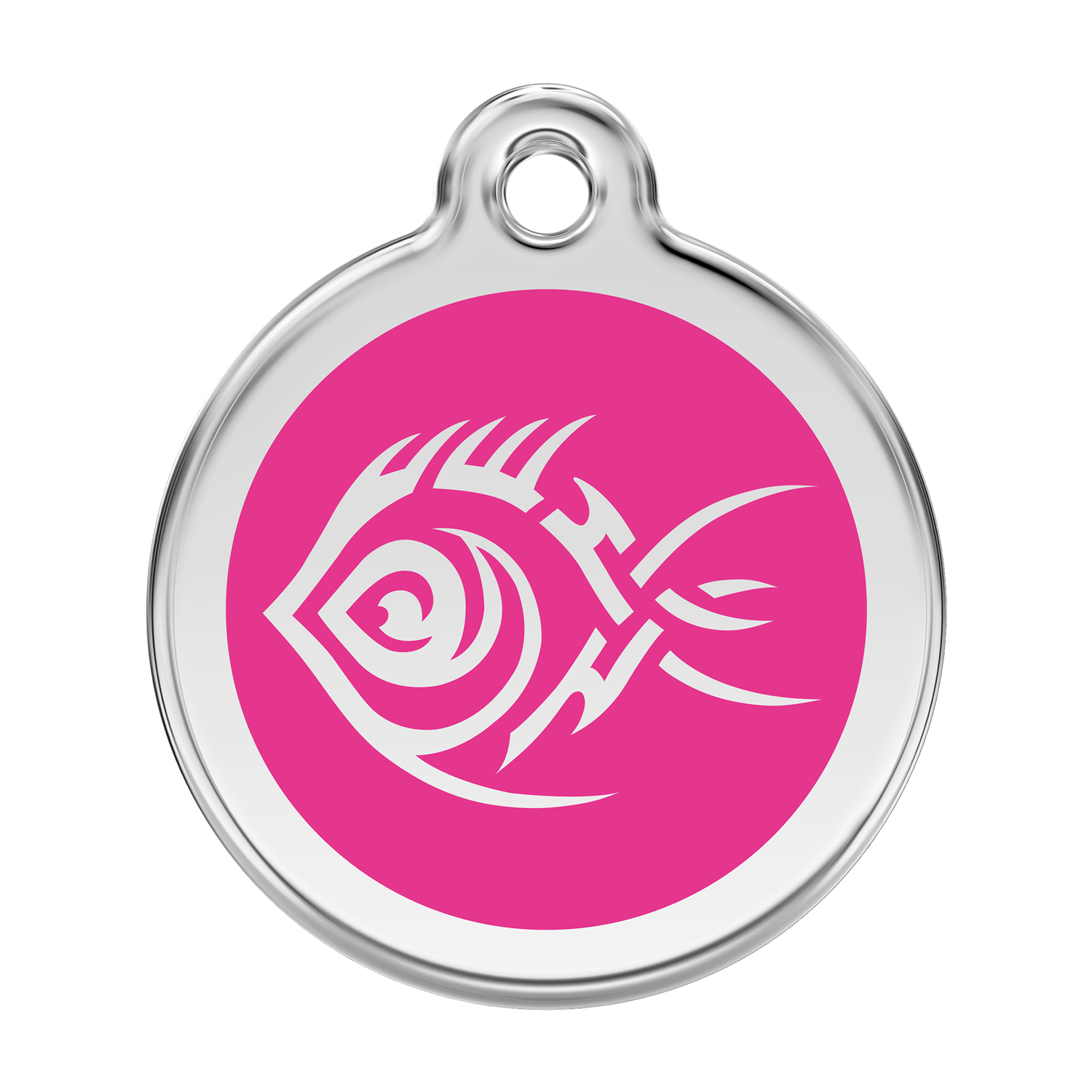 Tribal Fish Pet Tag