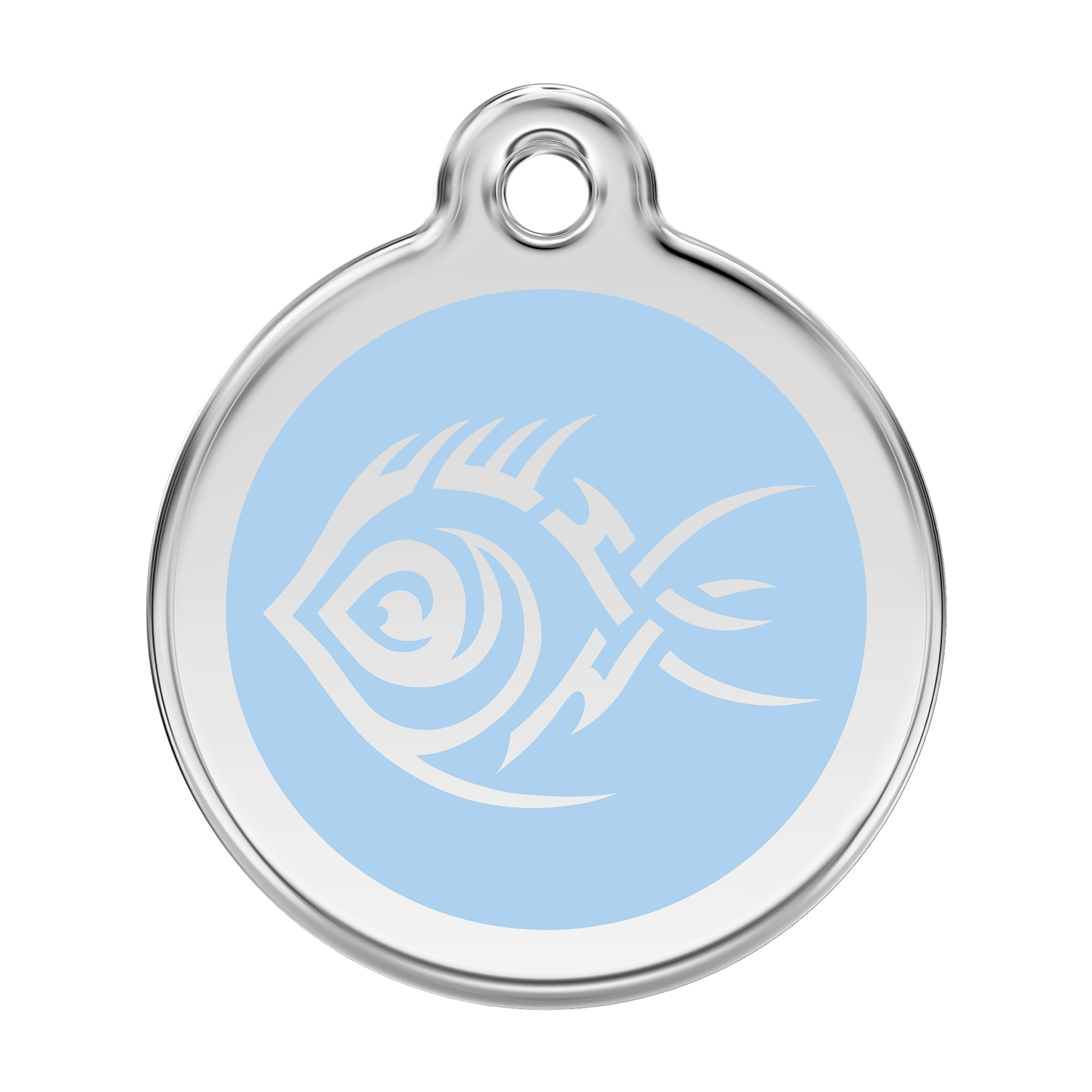 Tribal Fish Pet Tag