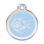 Tribal Fish Pet Tag