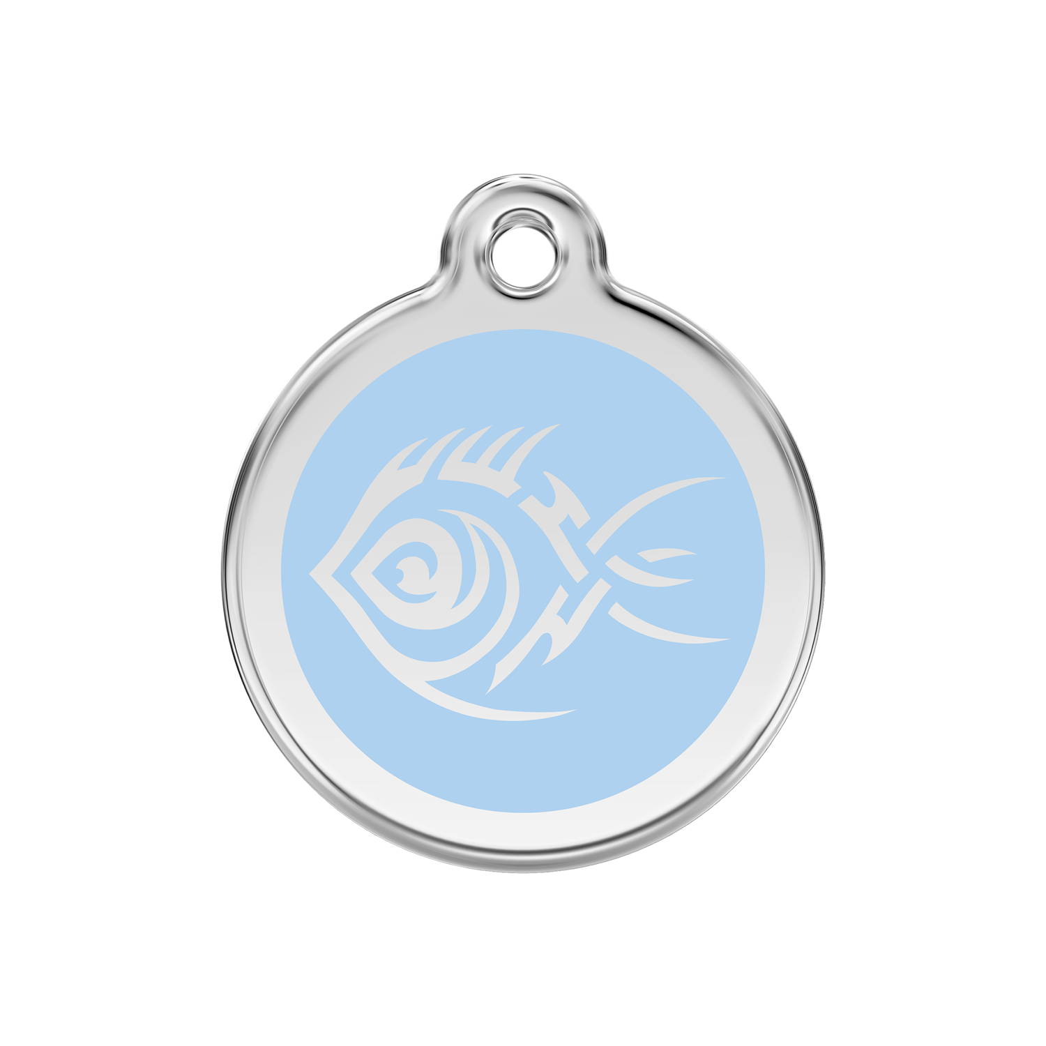 Tribal Fish Pet Tag