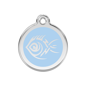 Tribal Fish Pet Tag