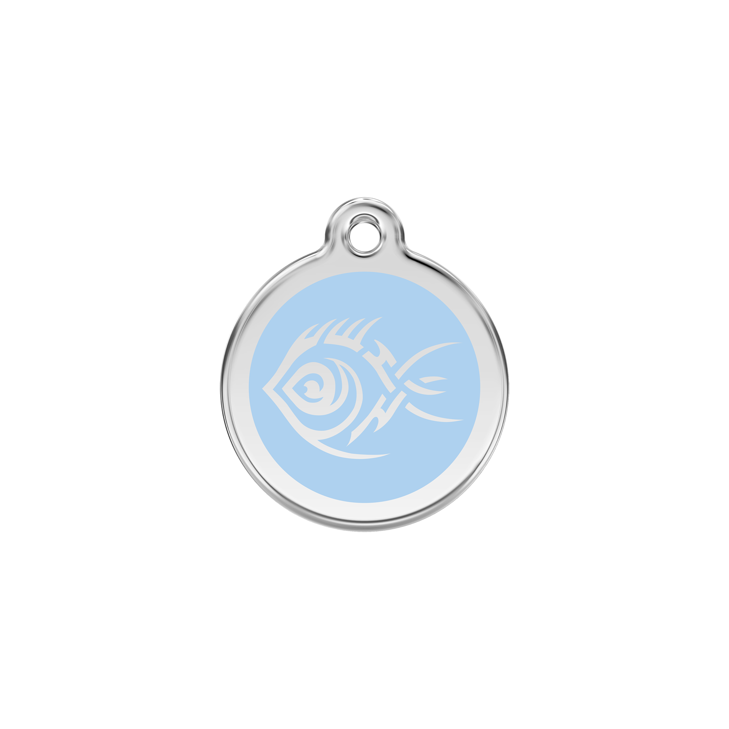 Tribal Fish Pet Tag