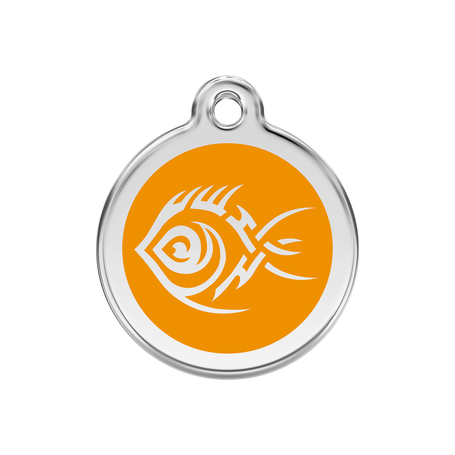 Tribal Fish Pet Tag