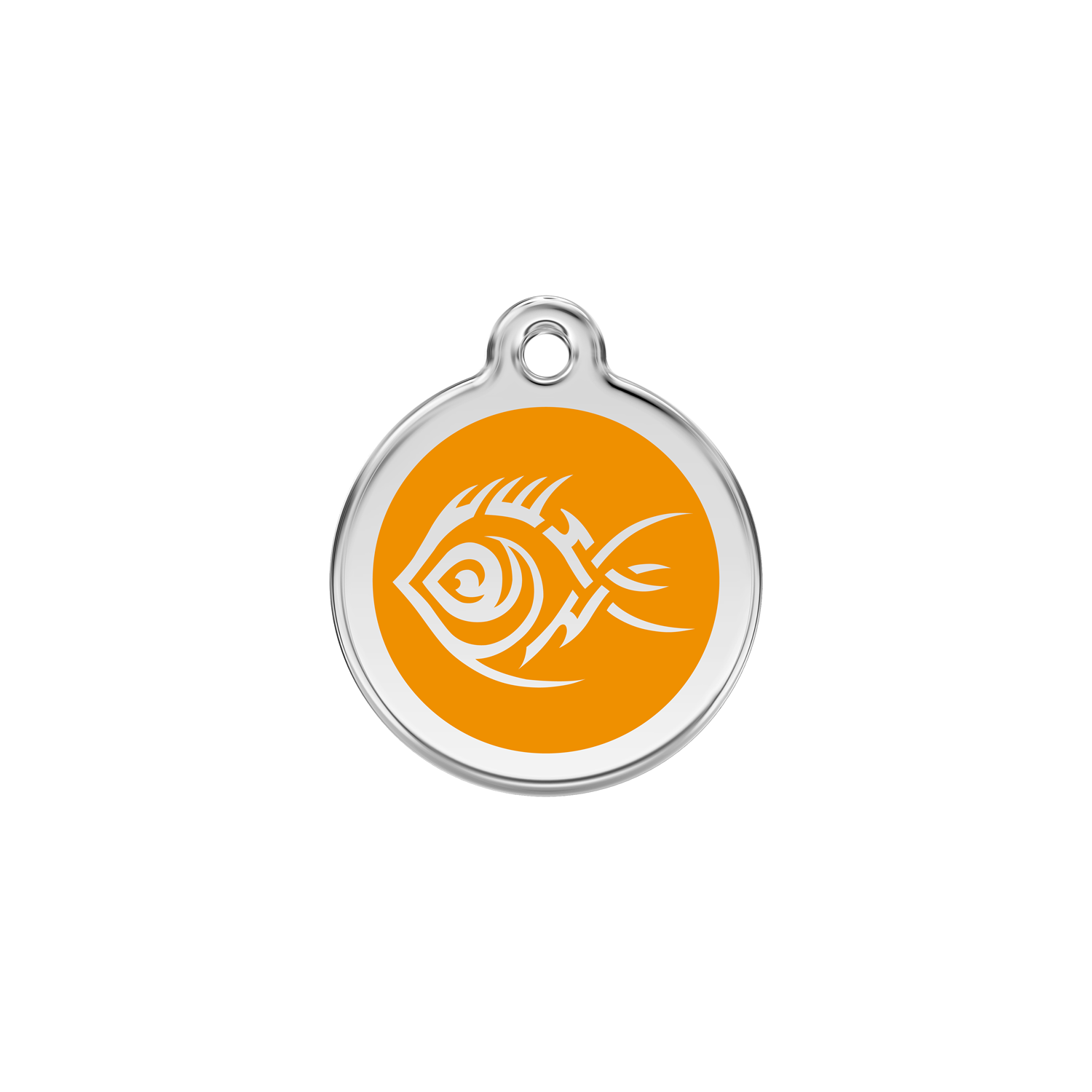 Tribal Fish Pet Tag