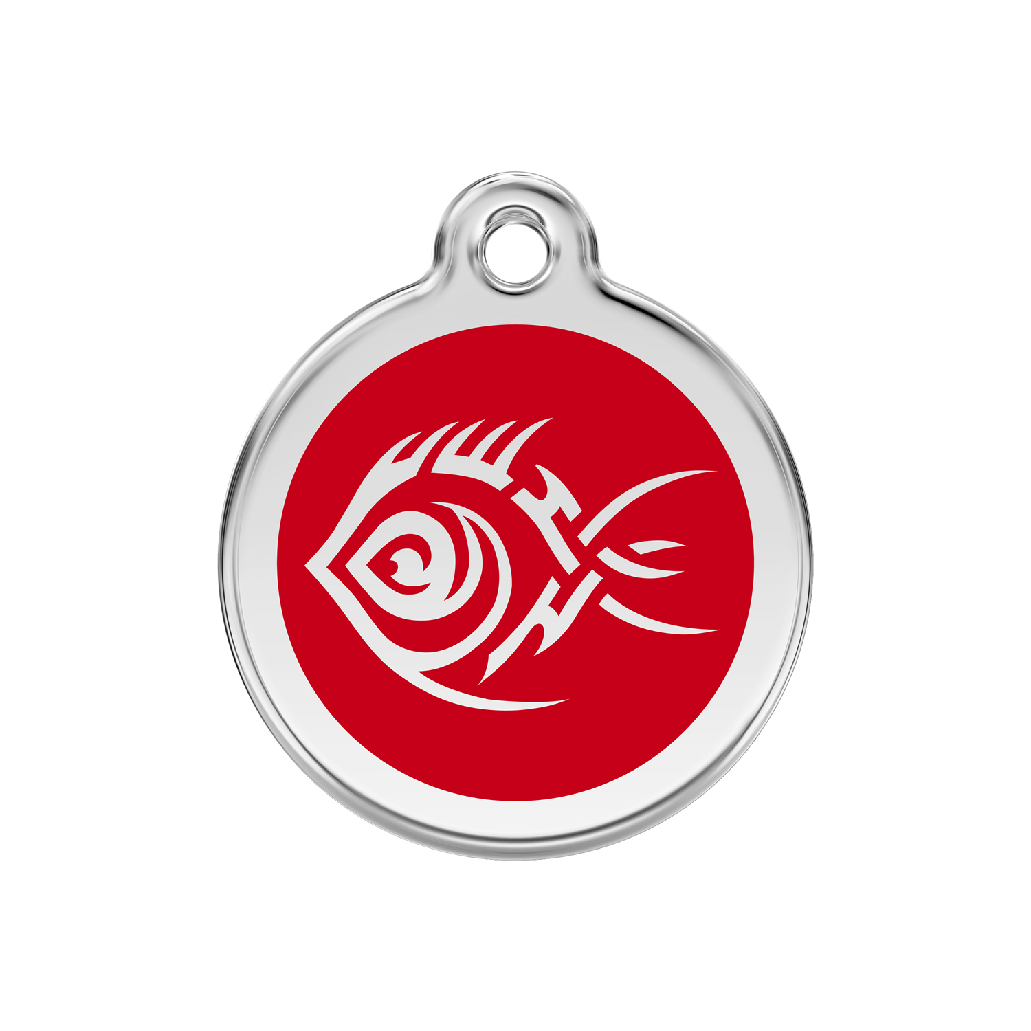 Tribal Fish Pet Tag