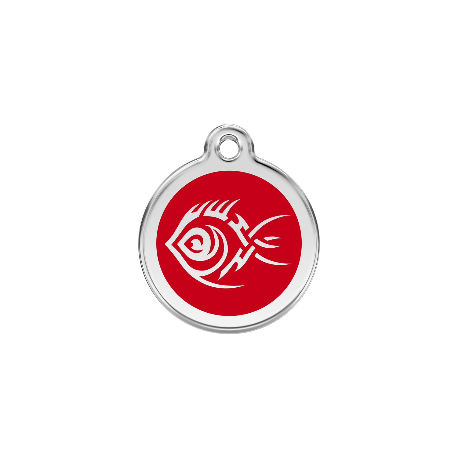 Tribal Fish Pet Tag