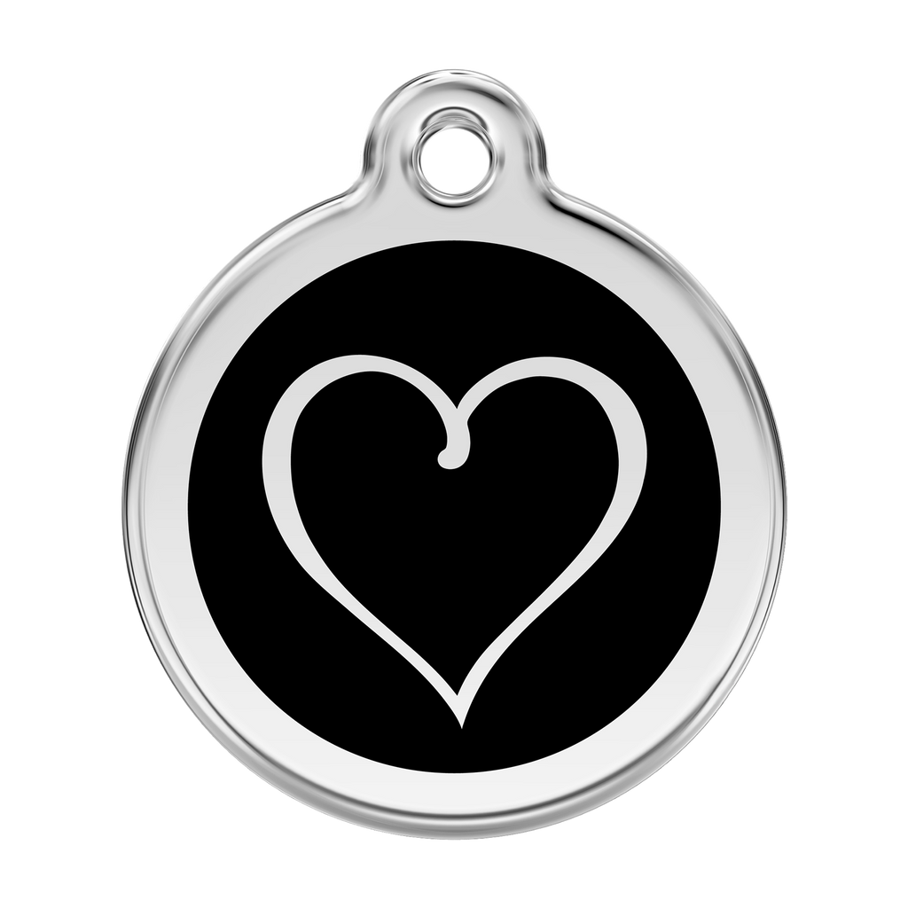 Tribal Heart Pet Tag