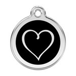 Tribal Heart Pet Tag