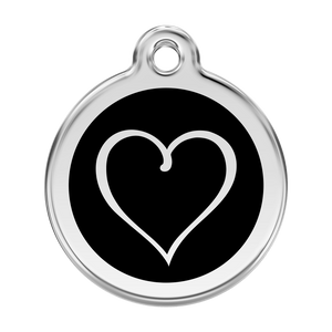 Tribal Heart Pet Tag