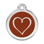 Tribal Heart Pet Tag