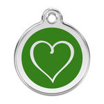 Tribal Heart Pet Tag