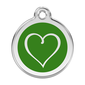 Tribal Heart Pet Tag