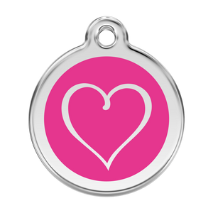 Tribal Heart Pet Tag