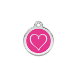 Tribal Heart Pet Tag