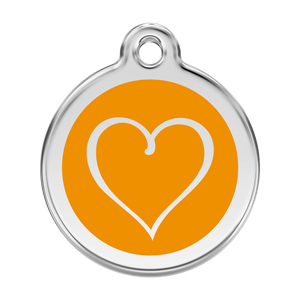 Tribal Heart Pet Tag