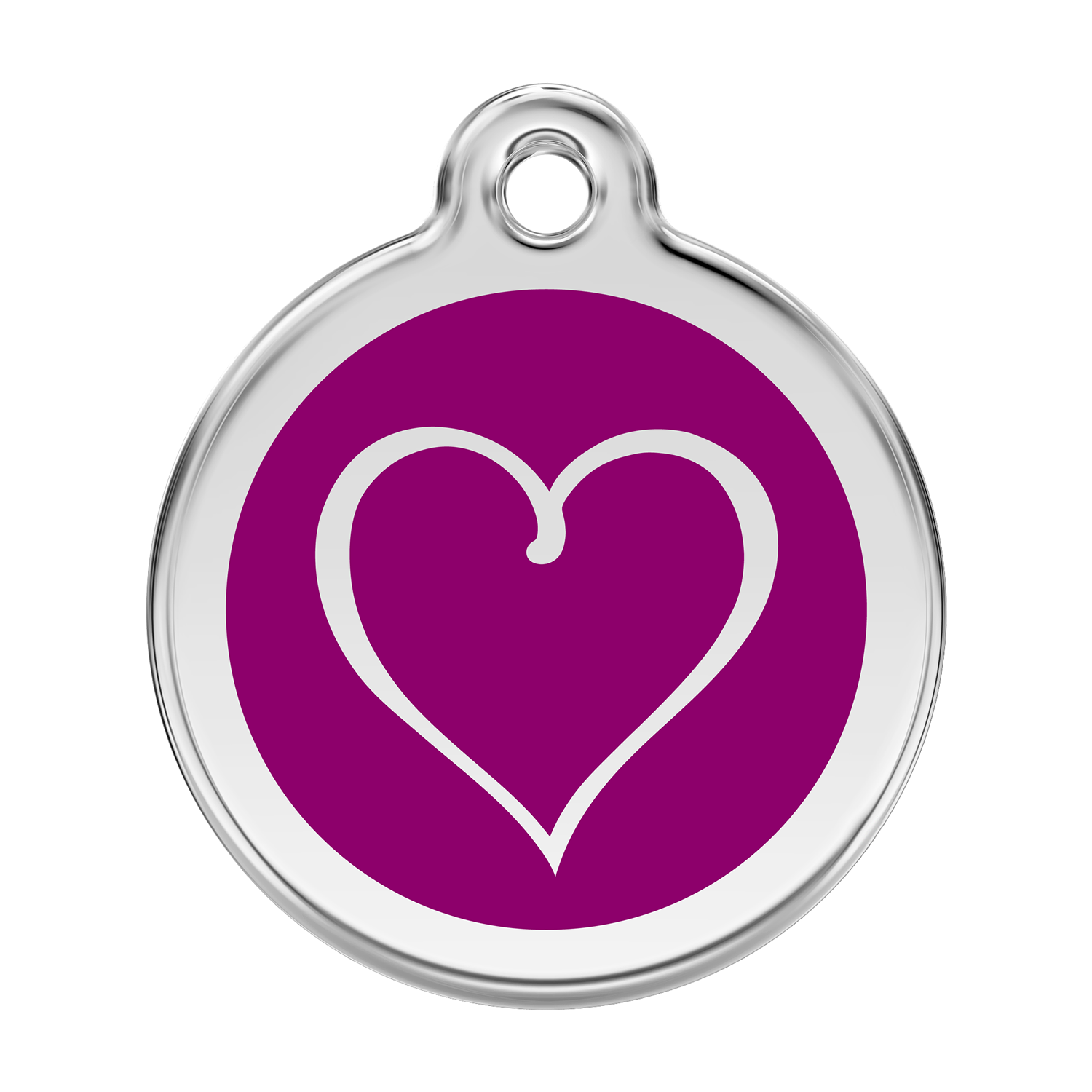 Tribal Heart Pet Tag