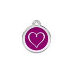 Tribal Heart Pet Tag