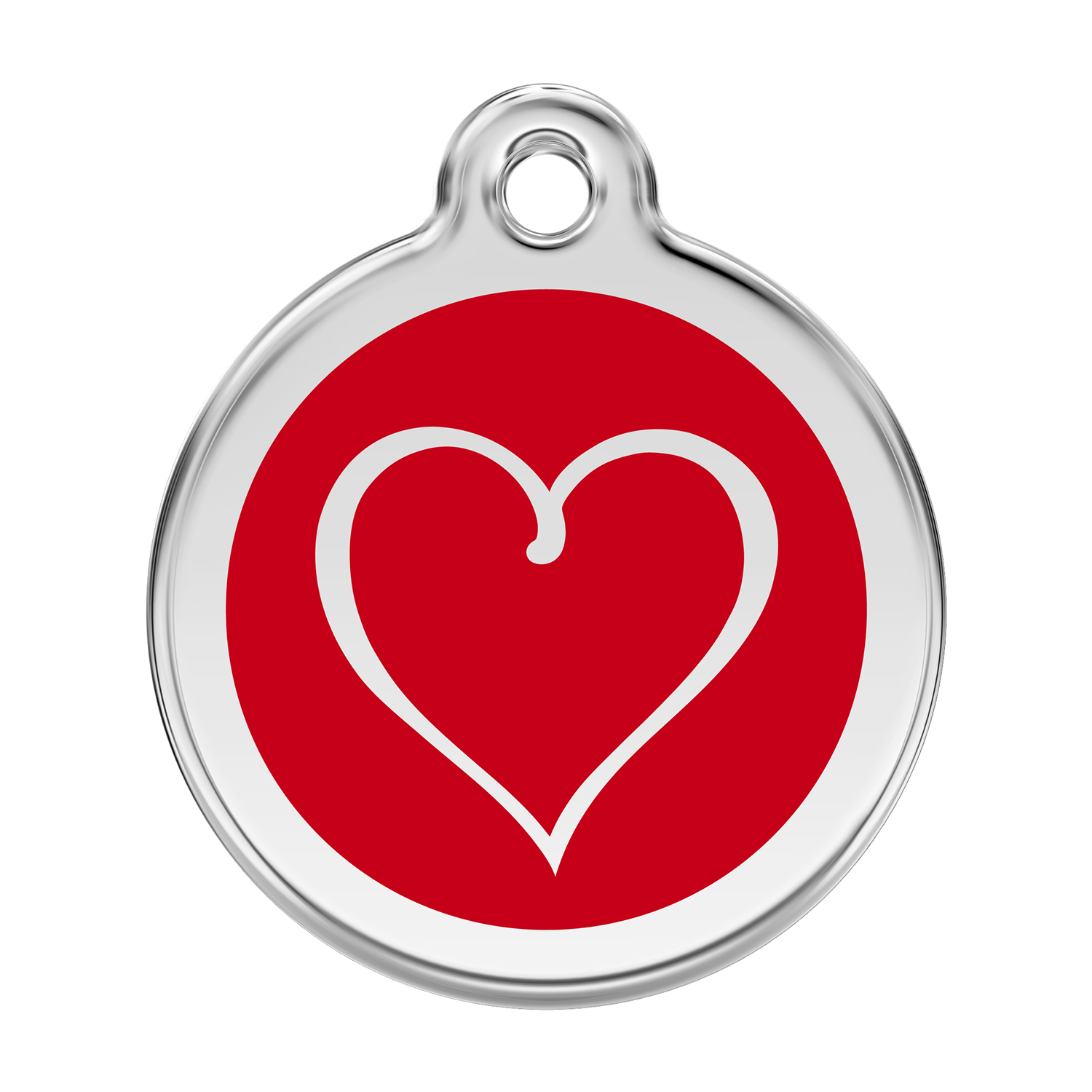 Tribal Heart Pet Tag