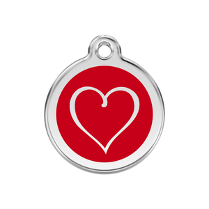 Tribal Heart Pet Tag