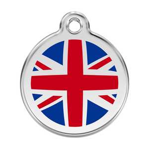 UK Flag Pet Tag