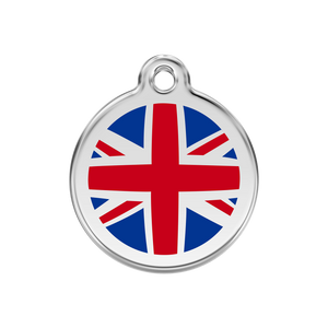 UK Flag Pet Tag