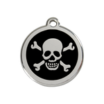 Skull & Crossbones Pet Tag