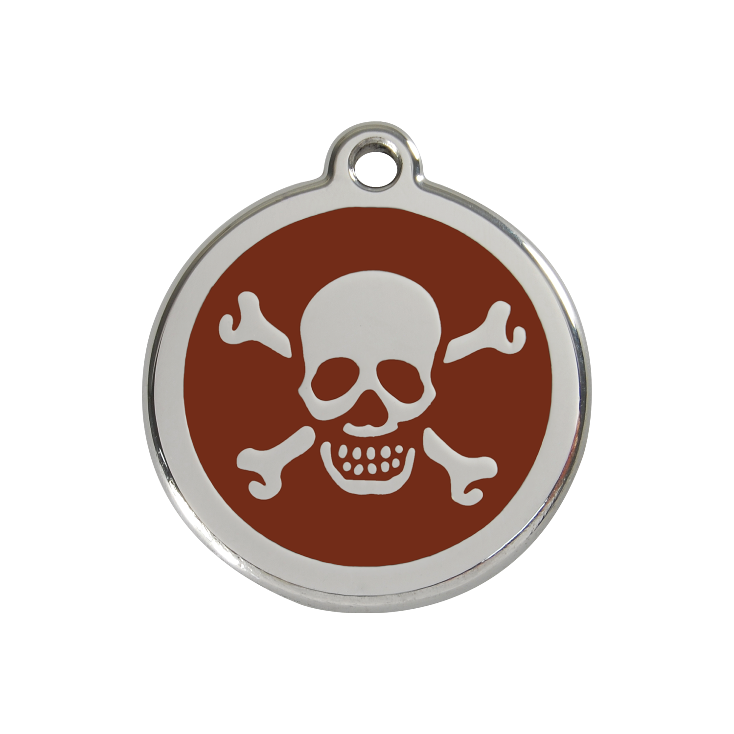 Skull & Crossbones Pet Tag