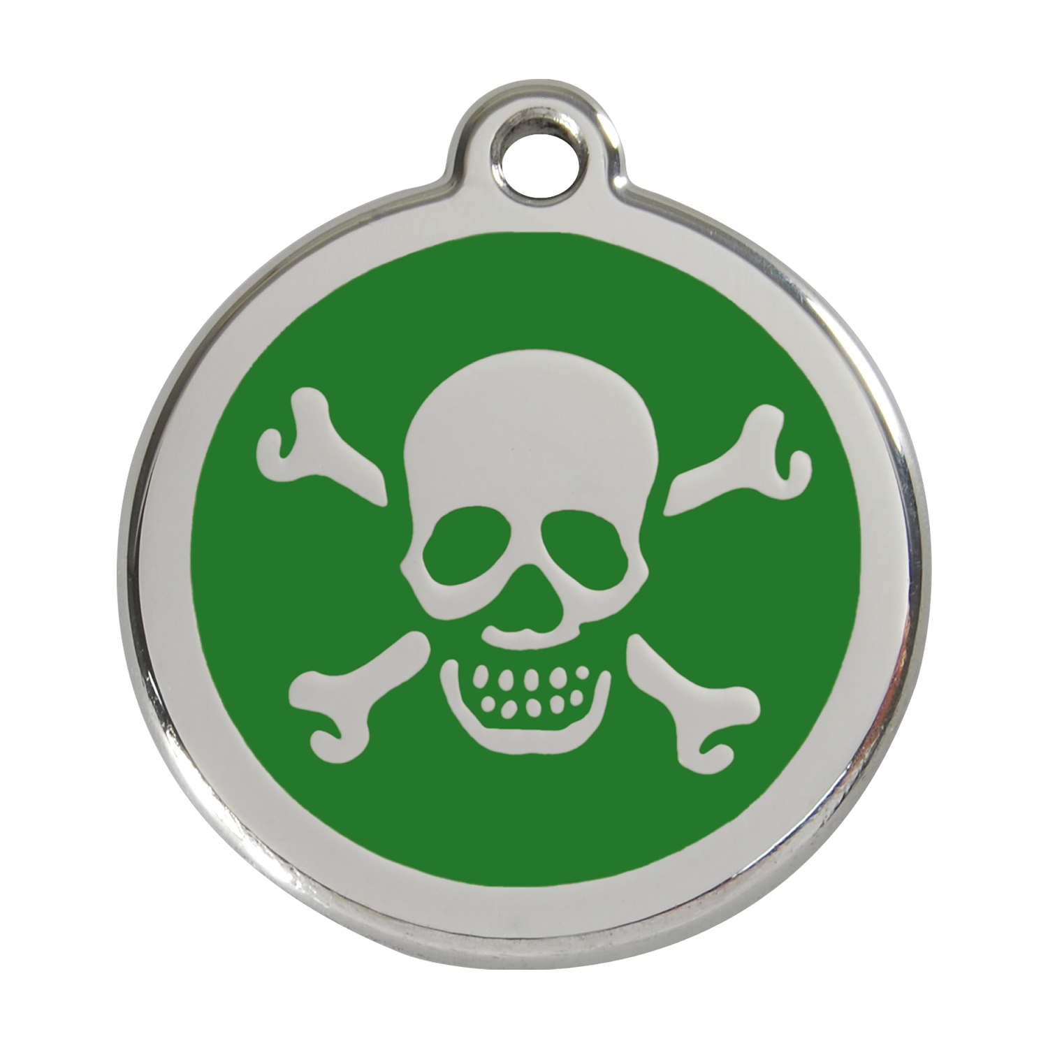 Skull & Crossbones Pet Tag