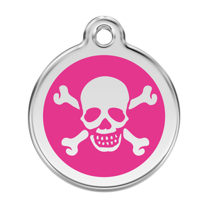 Skull & Crossbones Pet Tag