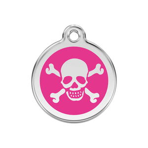 Skull & Crossbones Pet Tag