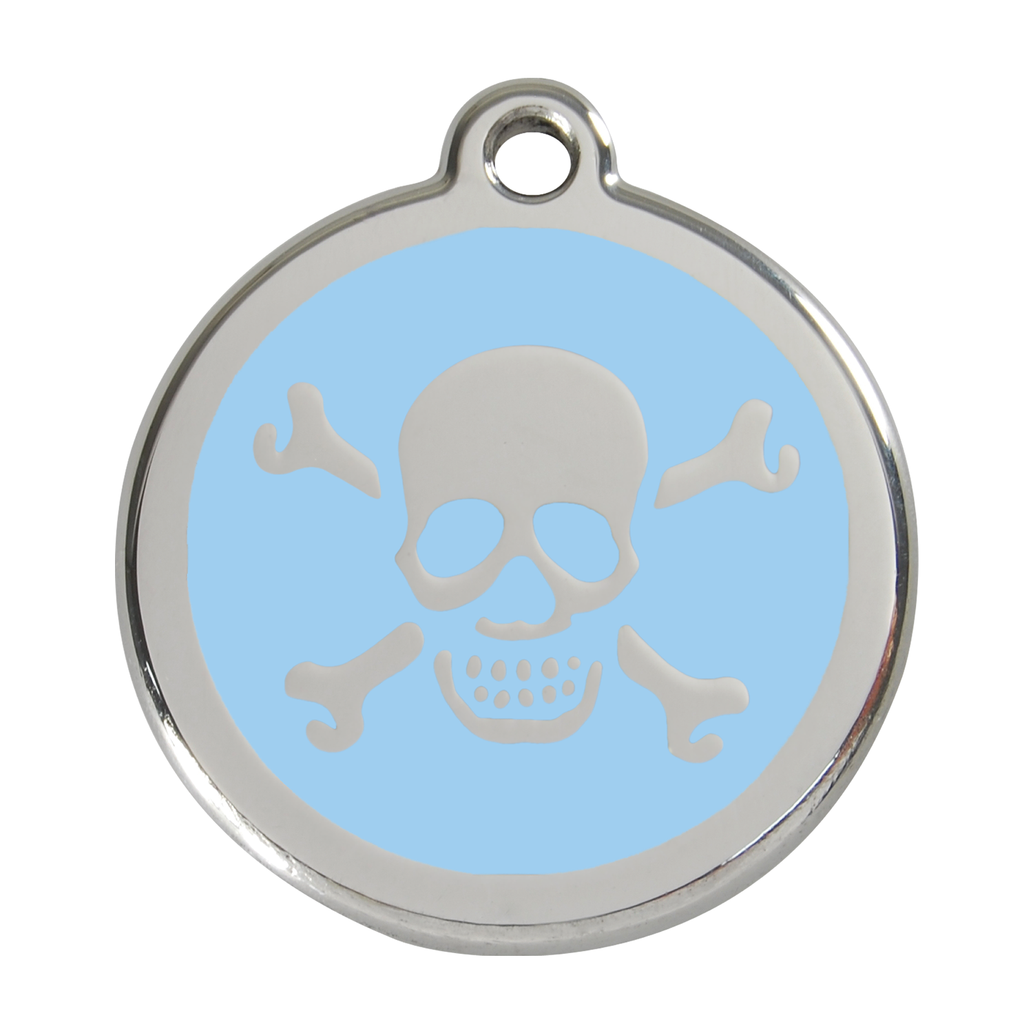 Skull & Crossbones Pet Tag