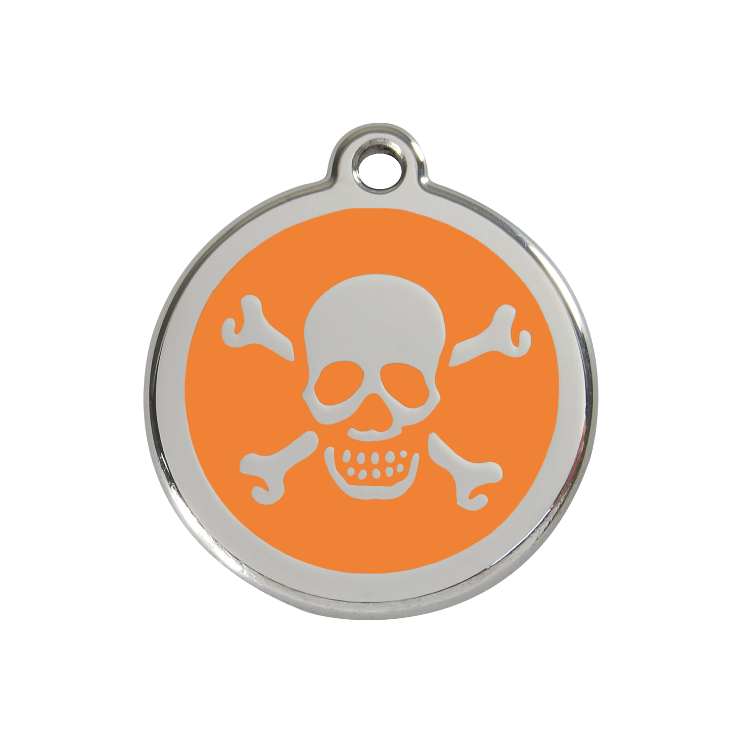 Skull & Crossbones Pet Tag