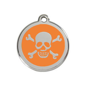 Skull & Crossbones Pet Tag