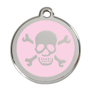 Skull & Crossbones Pet Tag