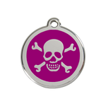 Skull & Crossbones Pet Tag