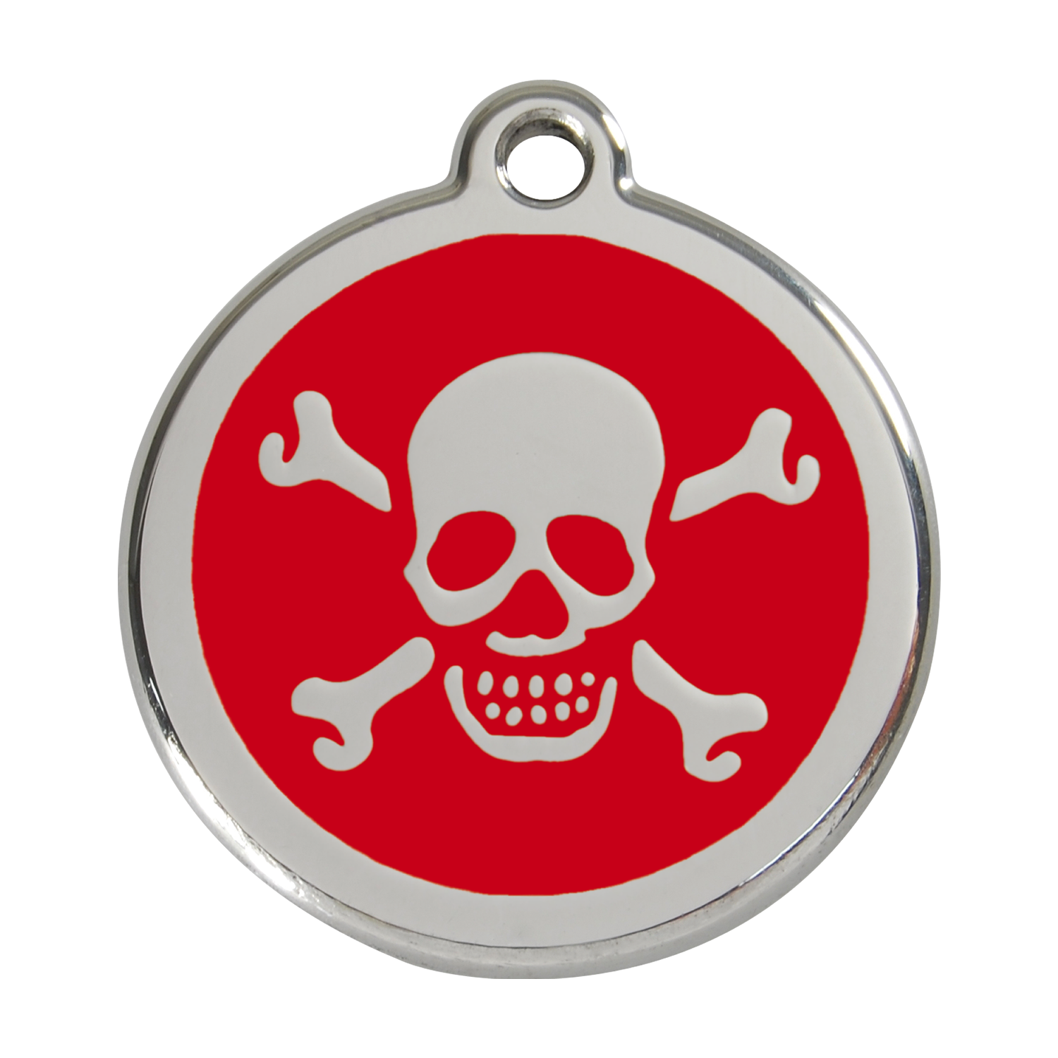 Skull & Crossbones Pet Tag