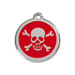 Skull & Crossbones Pet Tag