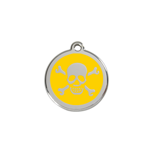 Skull & Crossbones Pet Tag