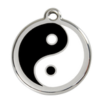 Ying and Yang Pet Tag