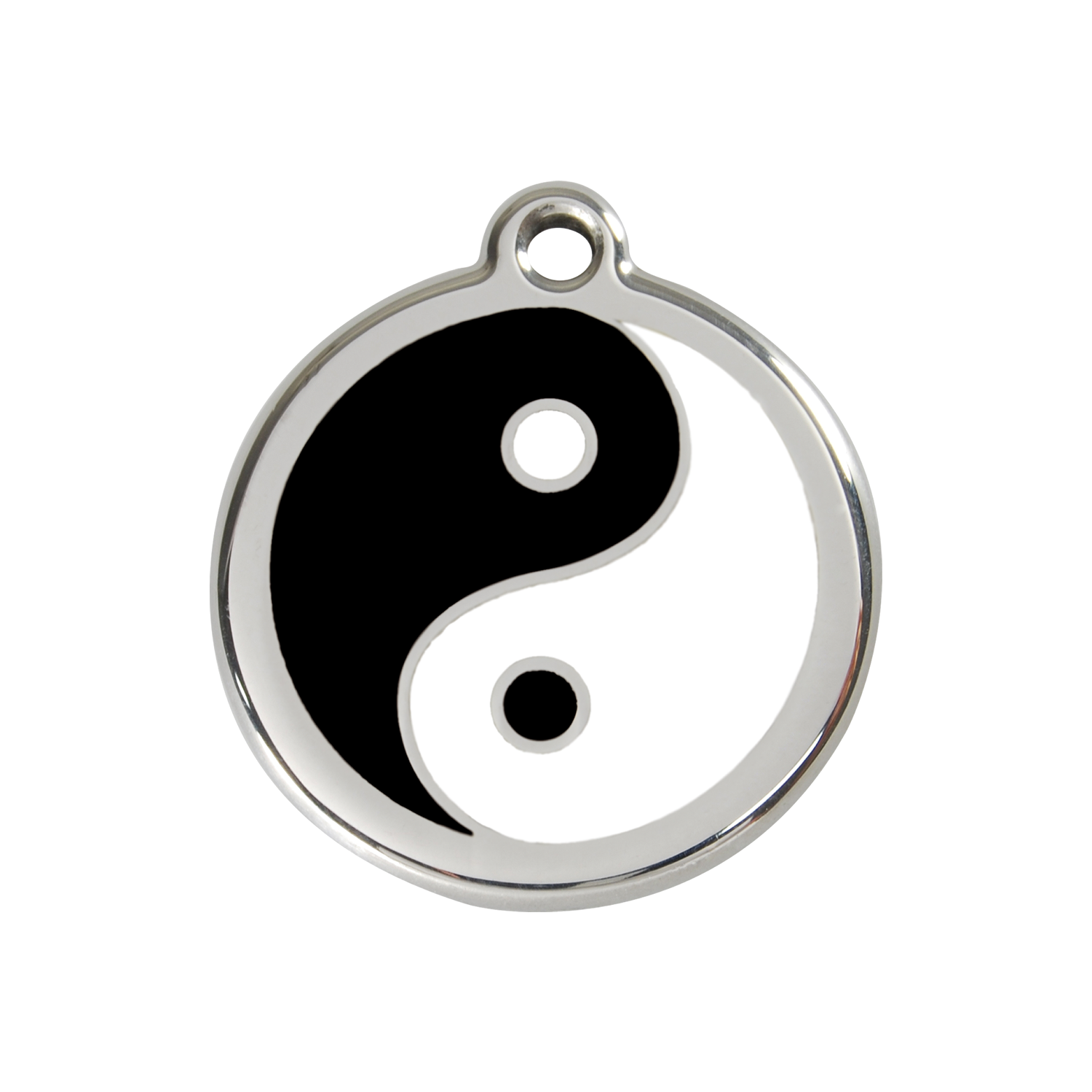 Ying and Yang Pet Tag