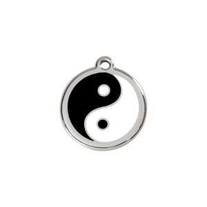 Ying and Yang Pet Tag