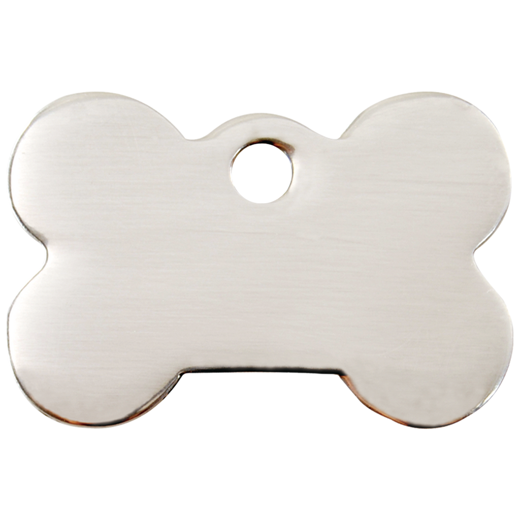 Flat Bone Pet Tag