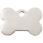 Flat Bone Pet Tag