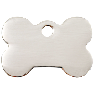 Flat Bone Pet Tag