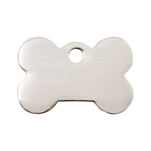 Flat Bone Pet Tag