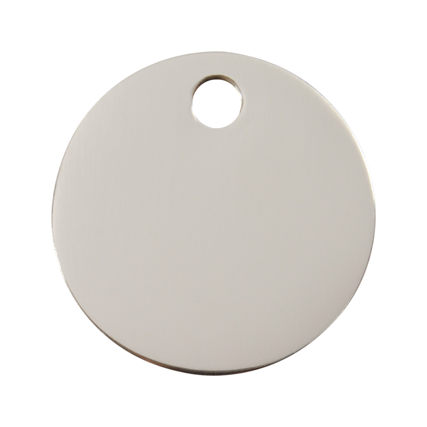 Flat Circle Pet Tag