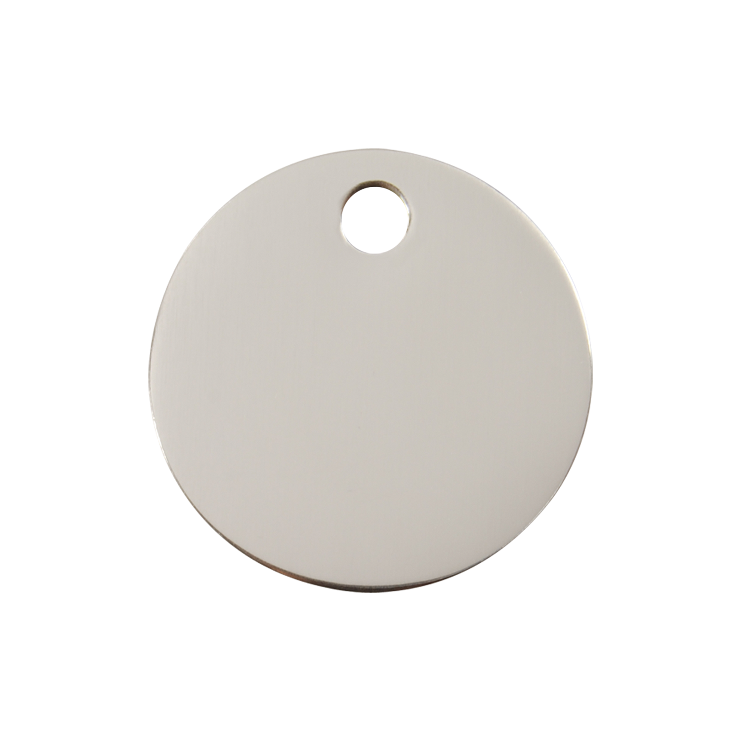 Flat Circle Pet Tag